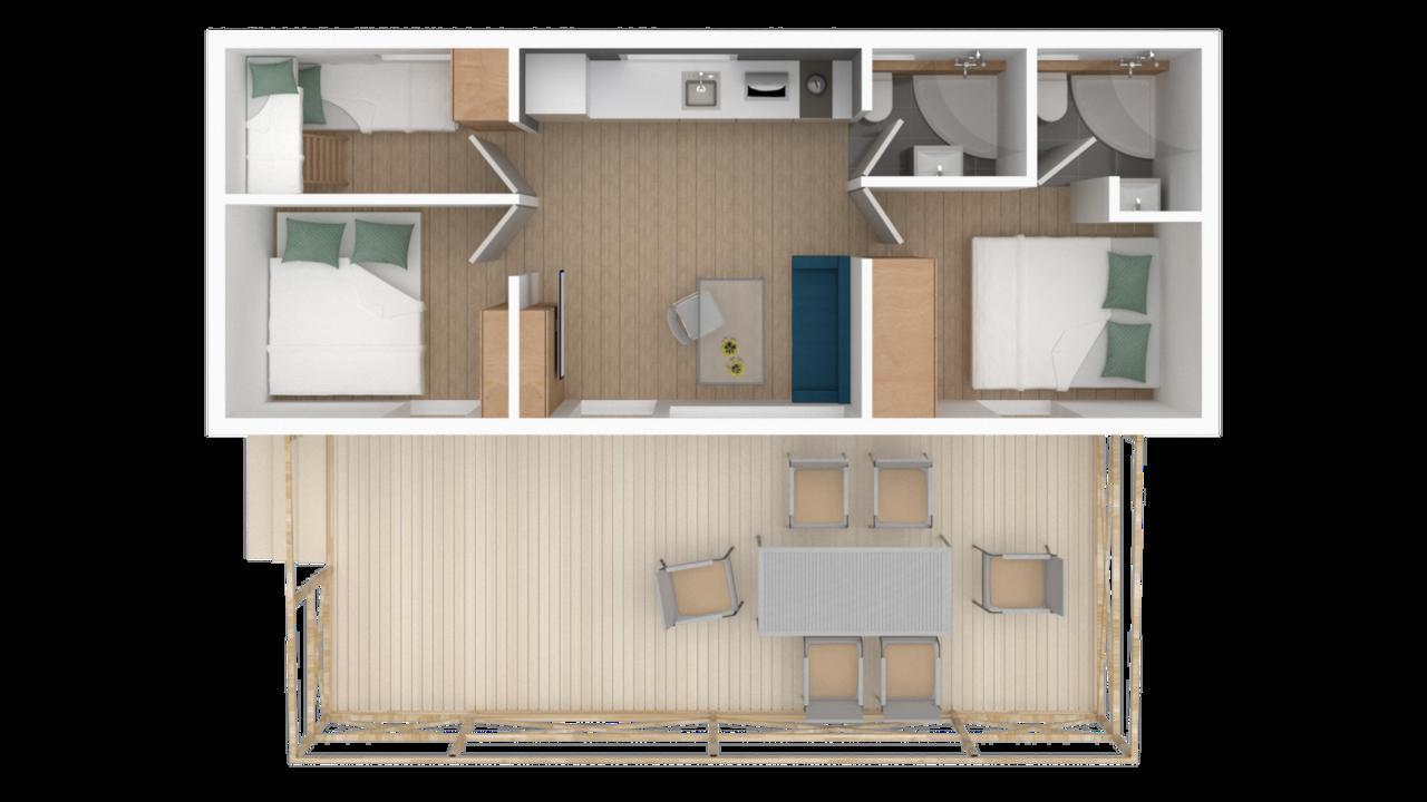 Mediteran Travel Mobile Homes Solaris Brodarica  Værelse billede
